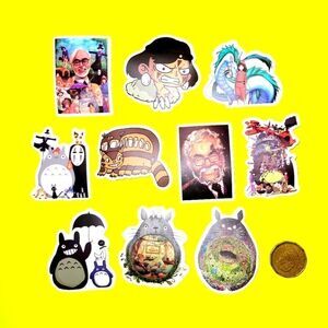 3/$20 Brand New 10x Totoro Waterproof Stickers